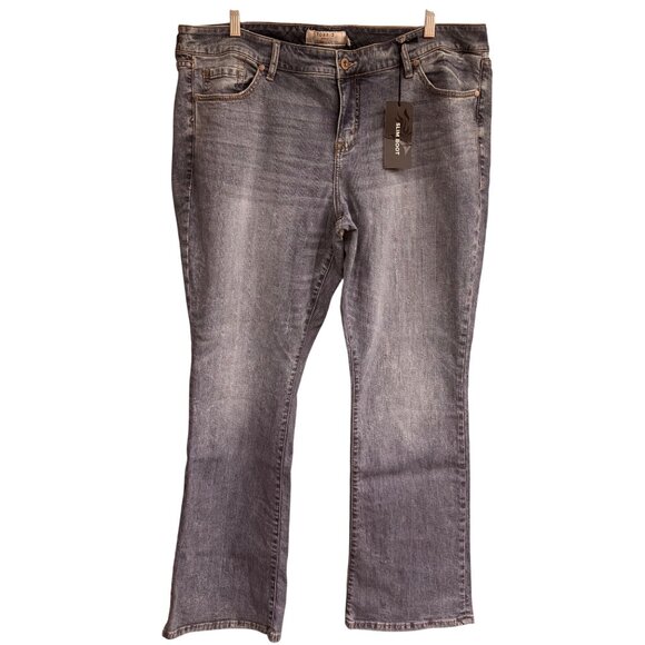 Torrid Womens Slim Boot Montecito Jeans Size 20 Medium Wash Denim Stretch Fit - Picture 1 of 15